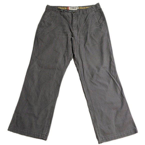 Mountain Khakis Other - Mountain Khakis Relaxed‎ Fit Pants Mens 36x30 Gray Canvas Outdoor Work